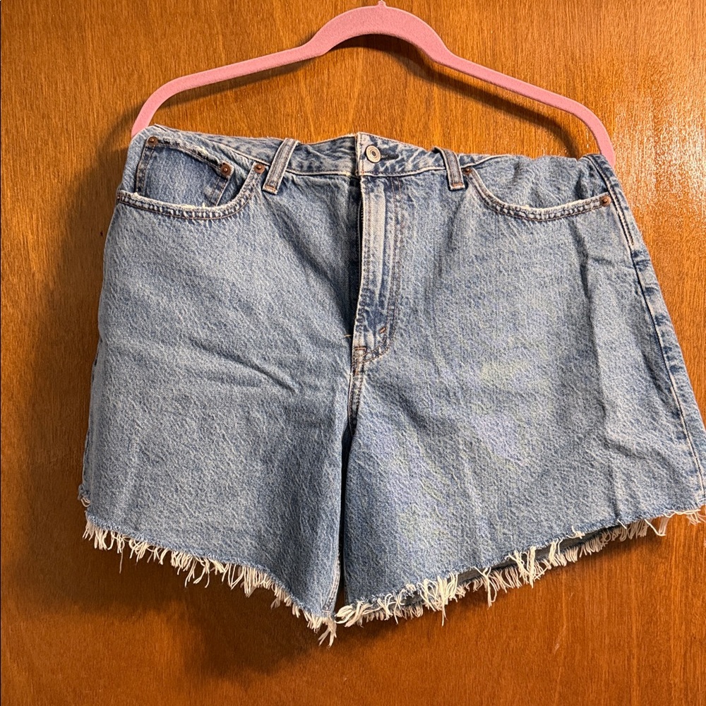 Abercrombie & Fitch The Loose Short High Rise Curve Love 30